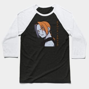 Edward elric, fillmetal alchemist Baseball T-Shirt